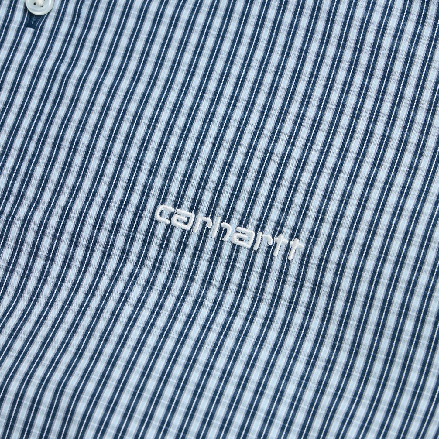 Carhartt WIP Chemise à Manches Courtes Groff Motif Carreaux Groff / Blue River
