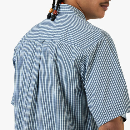 Carhartt WIP Chemise à Manches Courtes Groff Motif Carreaux Groff / Blue River