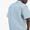 Carhartt WIP Leavel Shirt Leavel Stripe / Blue River - Wax 5