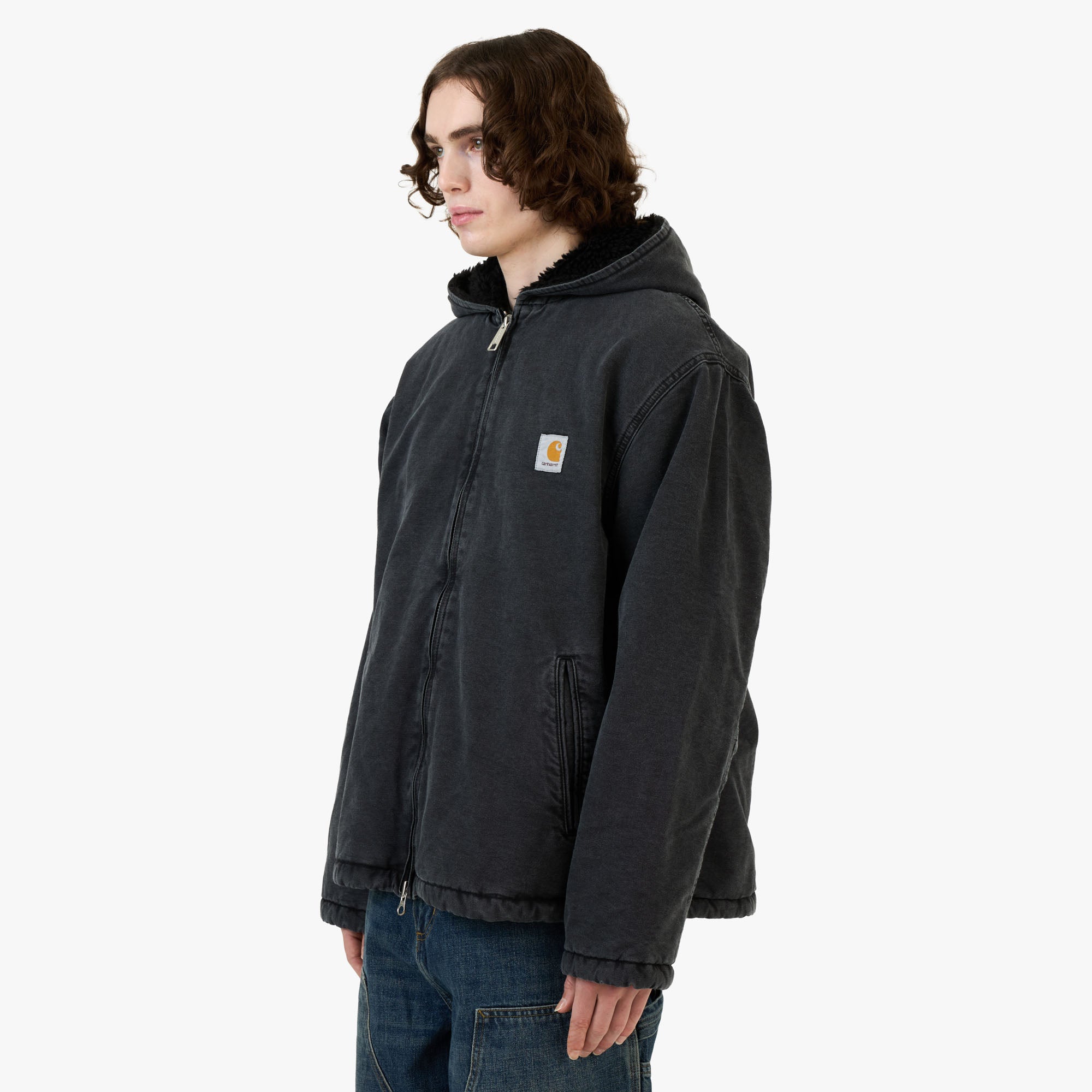 【美品 】Carhartt black jacket USA製 Carhartt WIP Mitch Jacket Black / Dusky Canvas | Livestock