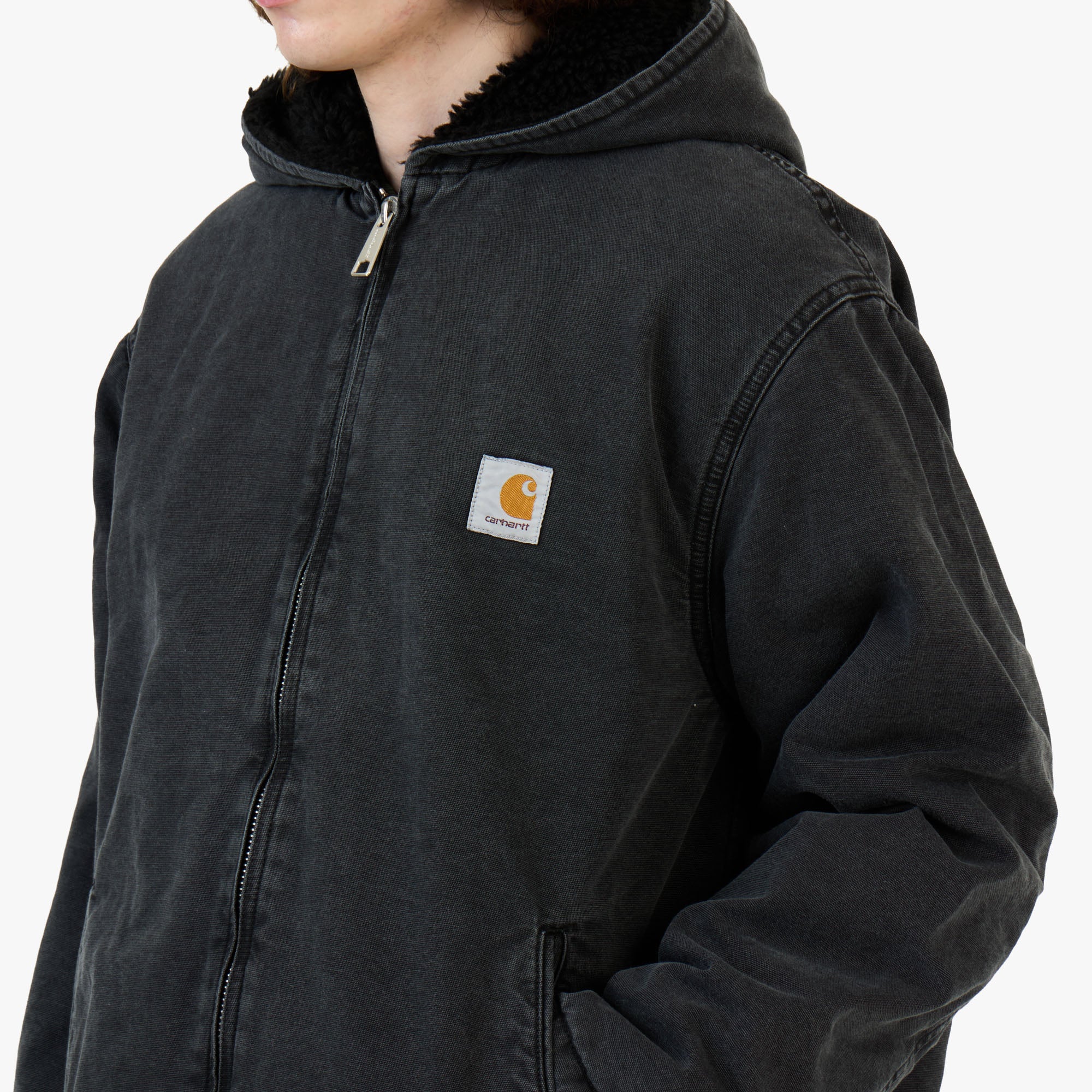 【美品 】Carhartt black jacket USA製 Carhartt WIP Mitch Jacket Black / Dusky Canvas | Livestock