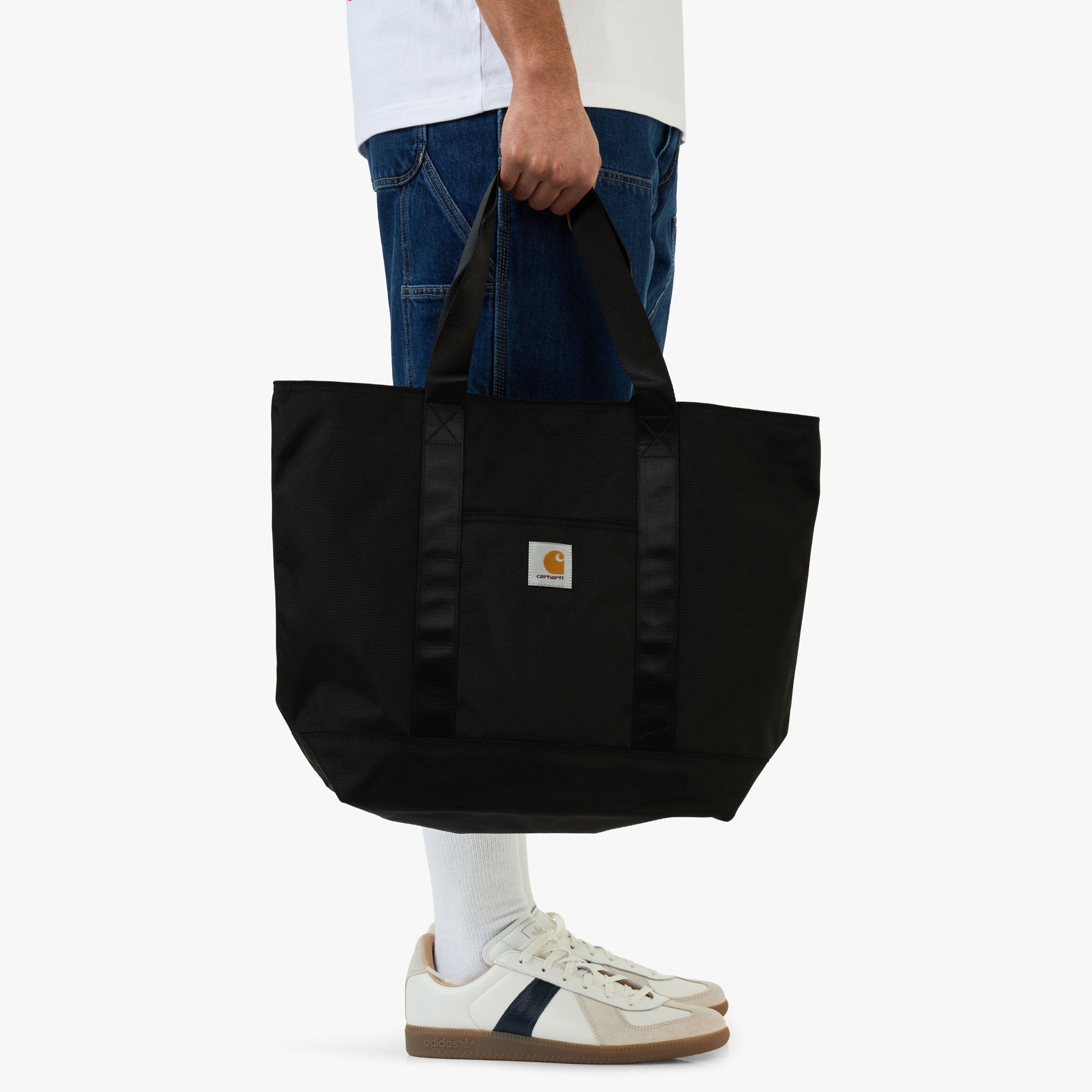 Carhartt WIP Prescott Tote / Black | Livestock