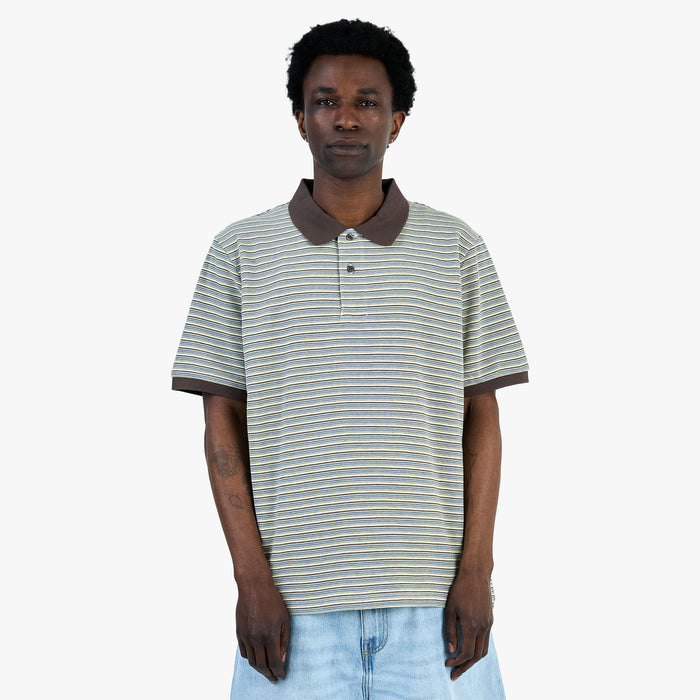 Carhartt WIP Polo Dion Dion rayure / cire 1