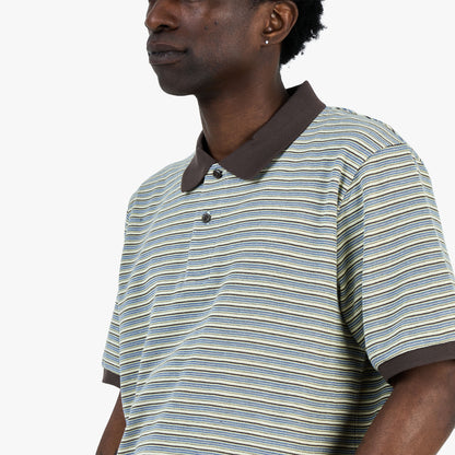 Carhartt WIP Polo Dion Dion rayure / cire