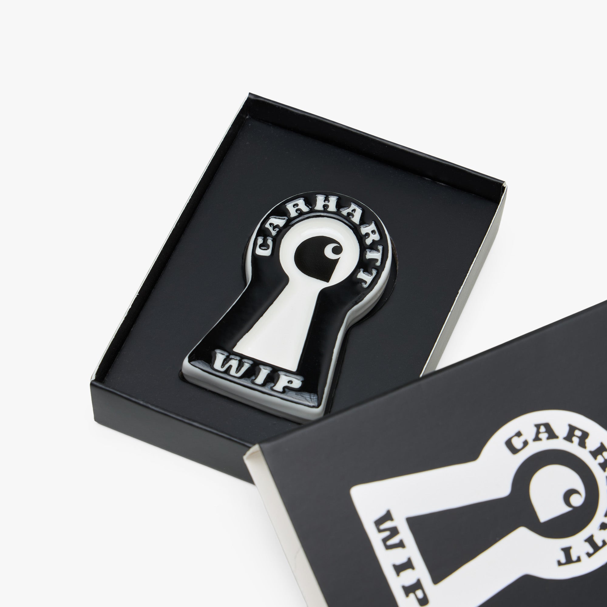 Carhartt WIP Locked Cone Incense Holder White / Black | Livestock