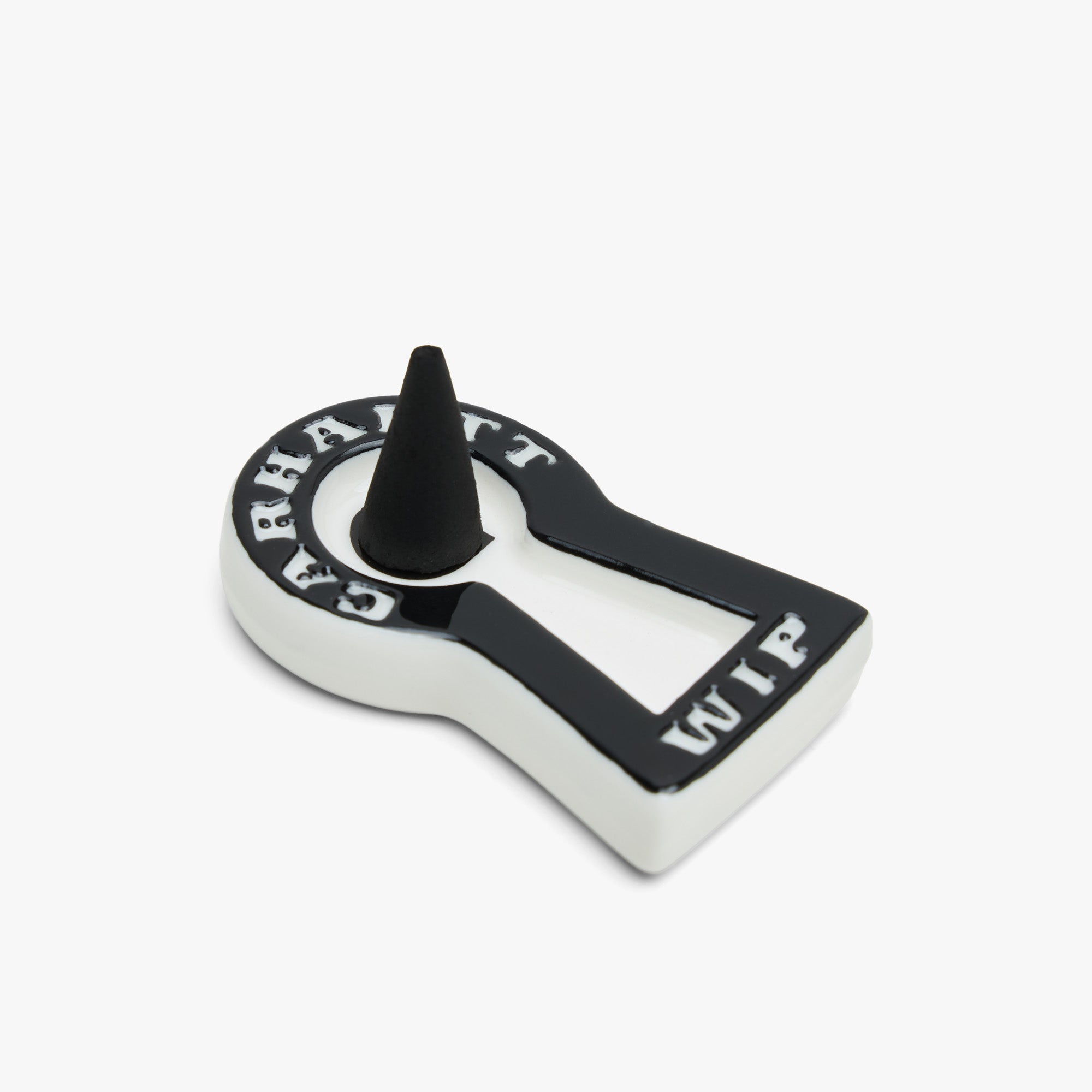 Carhartt WIP Locked Cone Incense Holder White / Black | Livestock