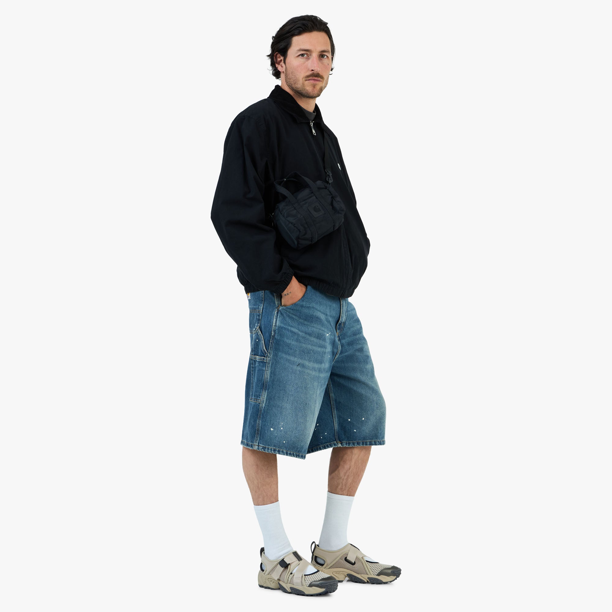 Carhartt WIP Otis Small Bag / Black | Livestock