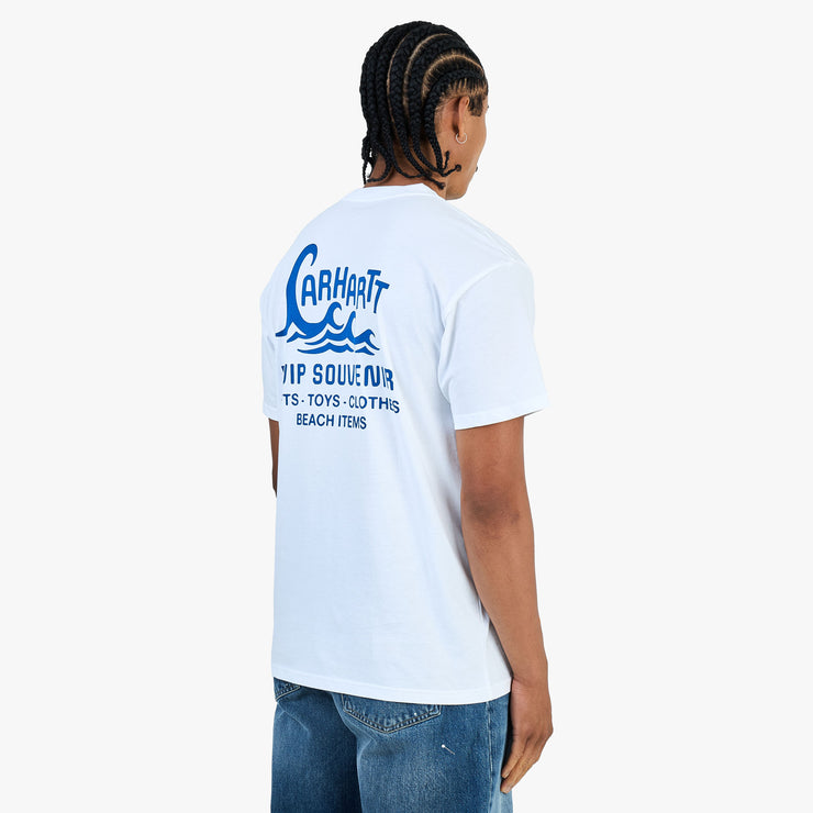 T-shirt Carhartt WIP Waves / Blanc 1