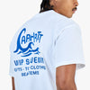 T-shirt Carhartt WIP Waves / Blanc 4