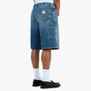 Carhartt WIP OG Single Knee Short Blue / Destroy Wash - Éclaboussures 3