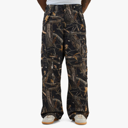 Carhartt WIP Osborn Cargo Pant Camo Feather Tree / Noir