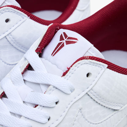 Nike Kobe Air Force 1 Low Blanc / Rouge équipe