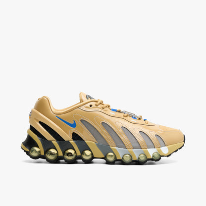 ** NE PAS UTILISER RTV MARS 26 ** Nike x Patta Air Max Dn8 Club Gold / Argent Métallisé - Bleu Royal