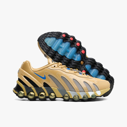 ** NE PAS UTILISER RTV MARS 26 ** Nike x Patta Air Max Dn8 Club Gold / Argent Métallisé - Bleu Royal