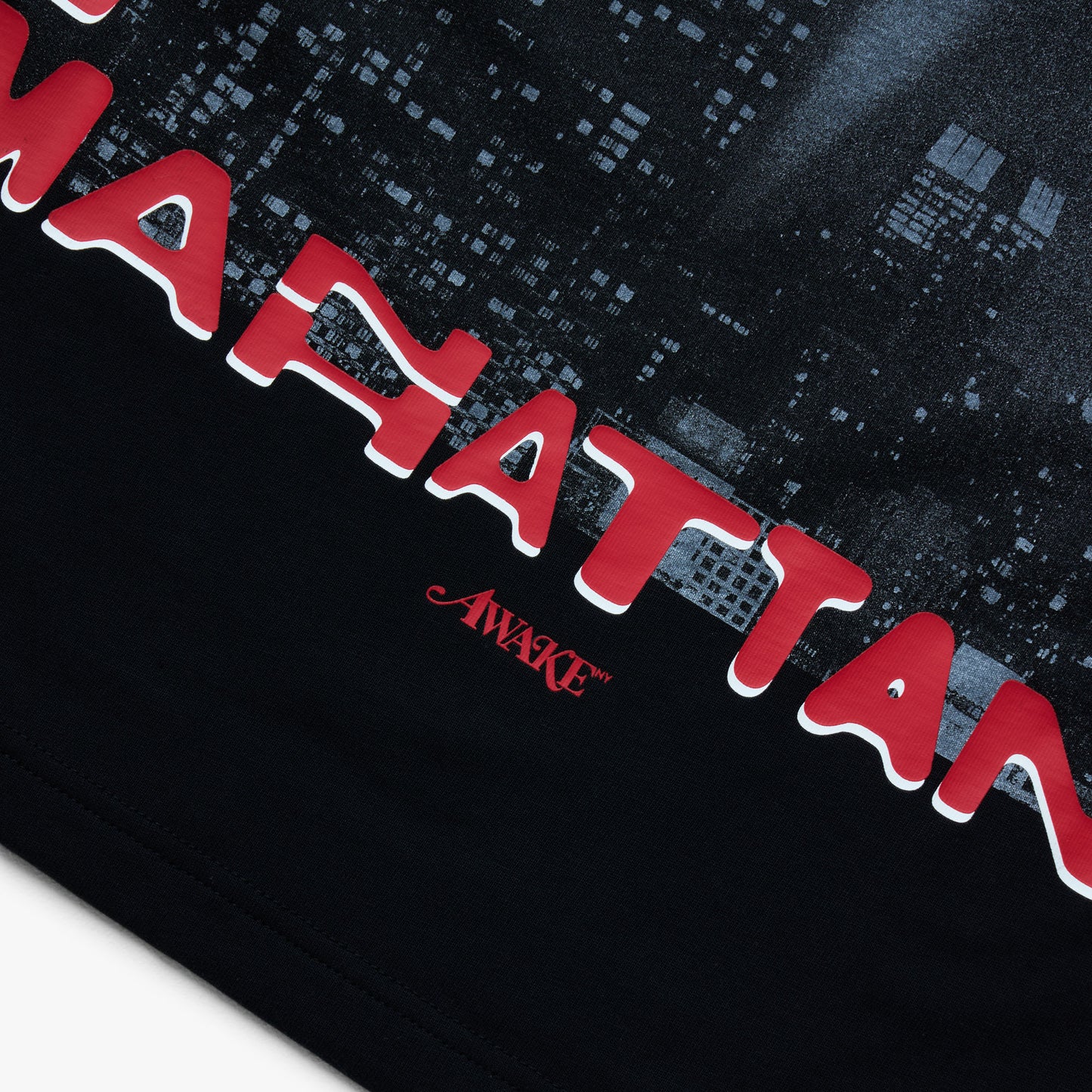 Jordan x Awake NY T-Shirt Black / White - University Red