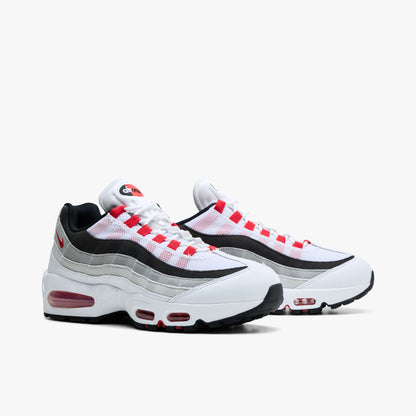 Nike Air Max 95 Blanc / Rouge Comète - Gris Neutre