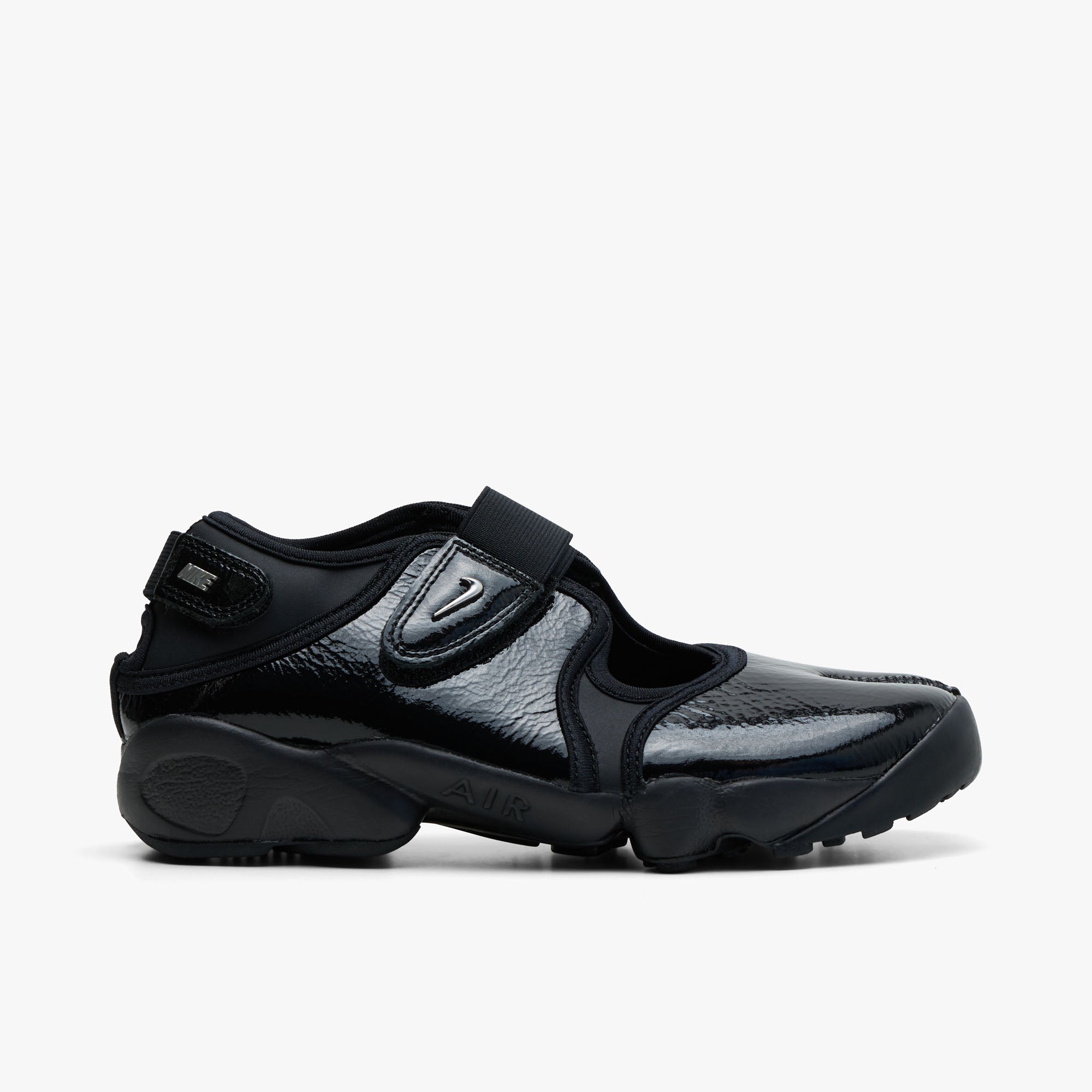 Nike Women's Air Rift Black / Metallic Silver – Livestock