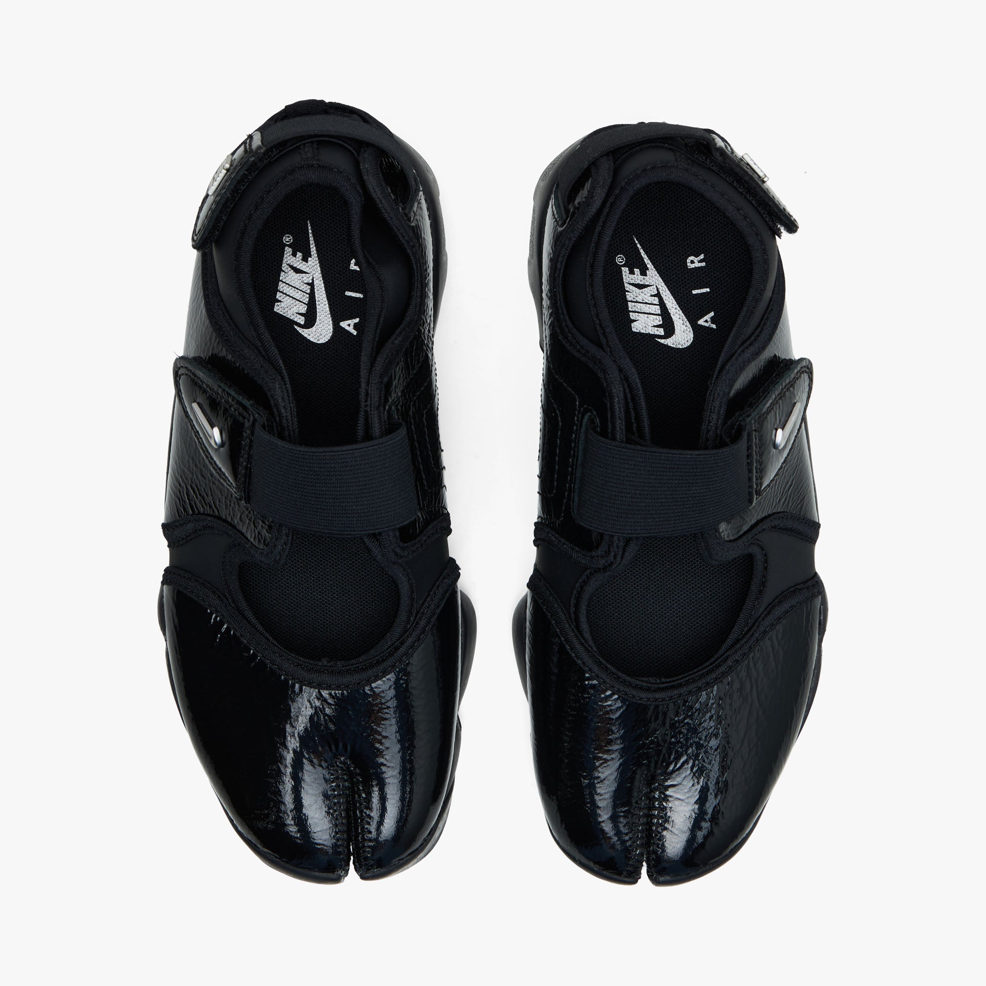 Nike Women's Air Rift Black / Metallic Silver | Livestock
