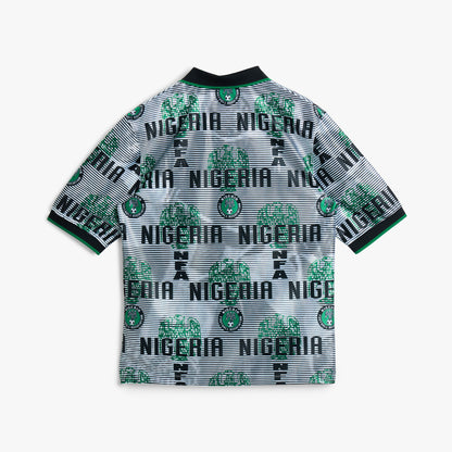 Nike Nigeria Energy Jersey White / Black - Pine Green
