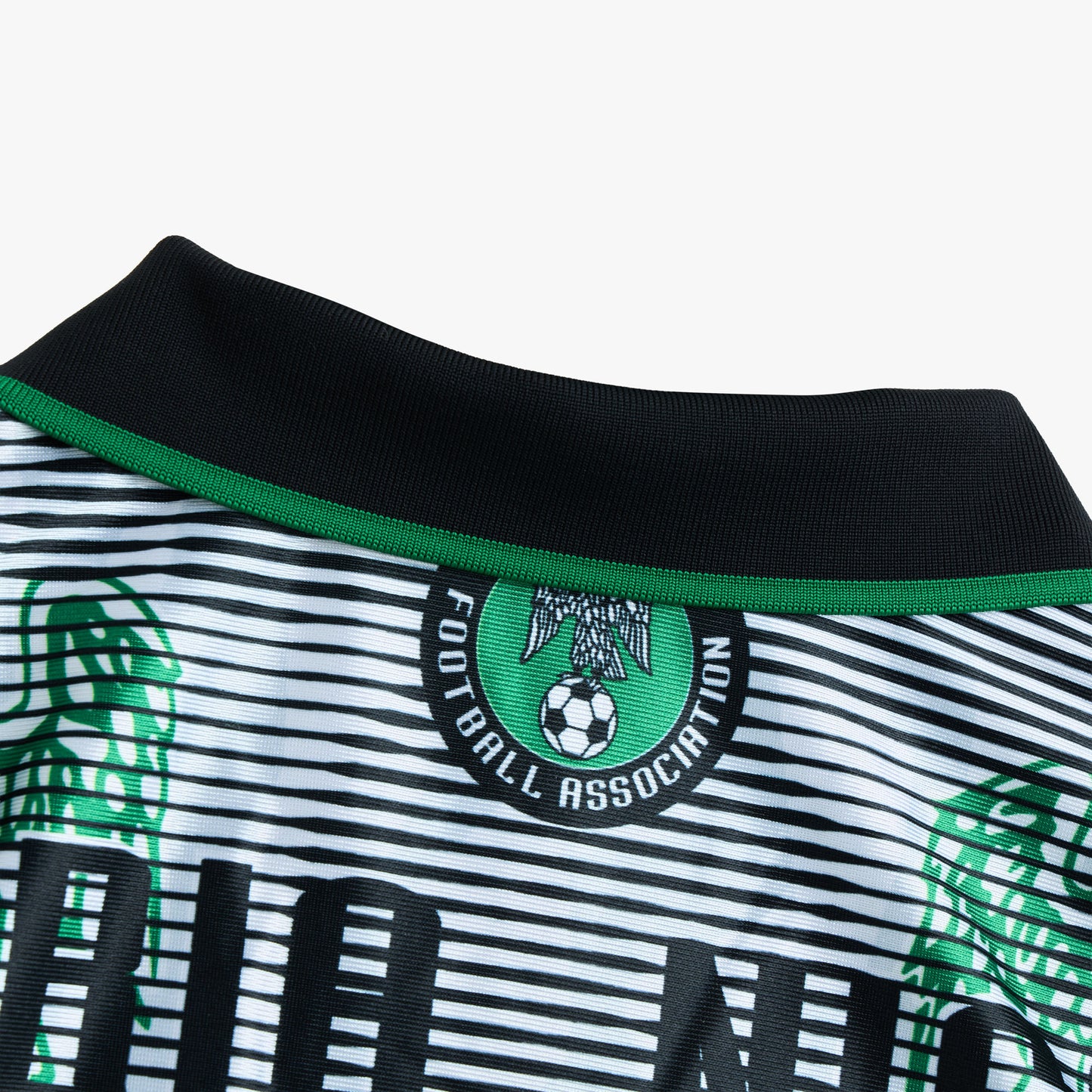 Nike Nigeria Energy Jersey White / Black - Pine Green