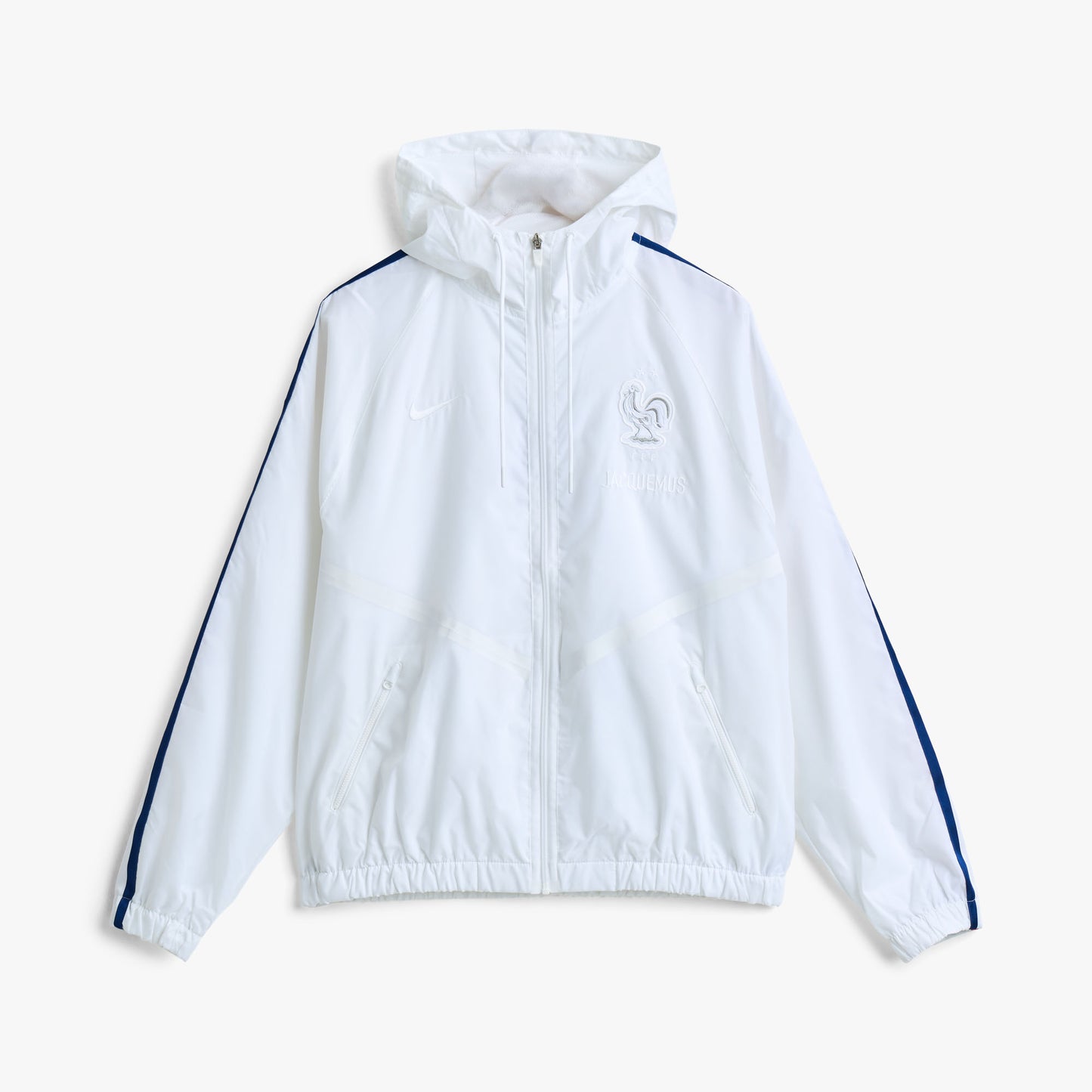 Nike x France x Jacquemus Anthem Jacket White / Game Royal - University Red