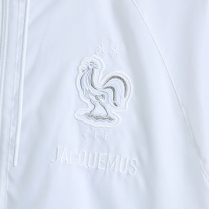 Nike x France x Jacquemus Anthem Jacket White / Game Royal - University Red