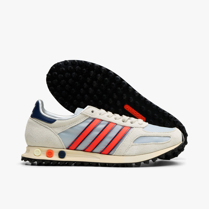 adidas LA Trainer OG Argent Métallique / Bleu Foncé 1