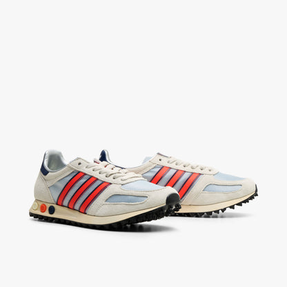 adidas LA Trainer OG Argent Métallique / Bleu Foncé