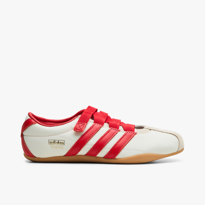 adidas Originals Femme Tokyo MJ Blanc cassé / Rouge 1