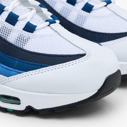 Nike Air Max 95 OG Blanc / Vert Émeraude - Bleu Lac