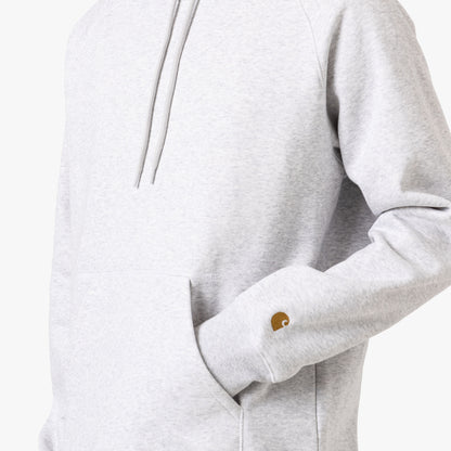 Carhartt WIP Chase Hooded Sweatshirt / Ash Heather
