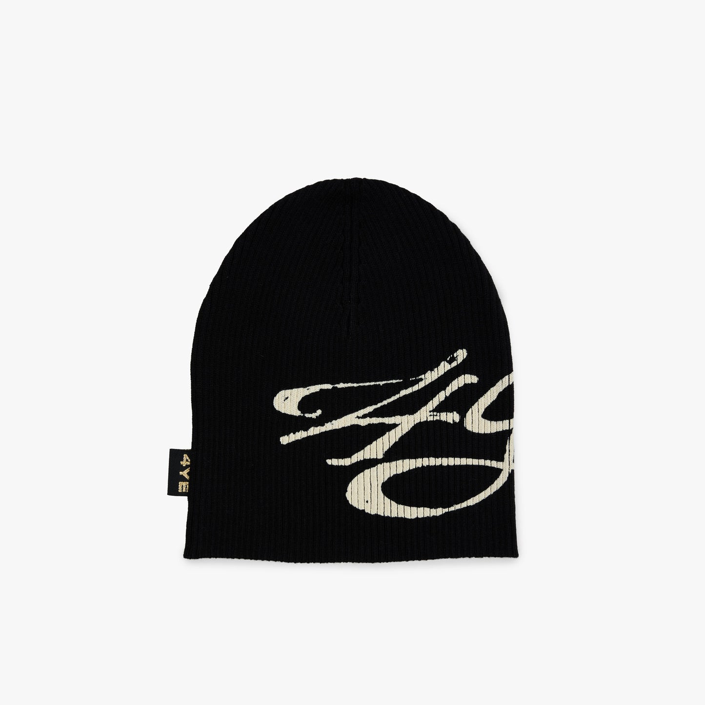 4YE Bonnet Skully Noir / Blanc cassé