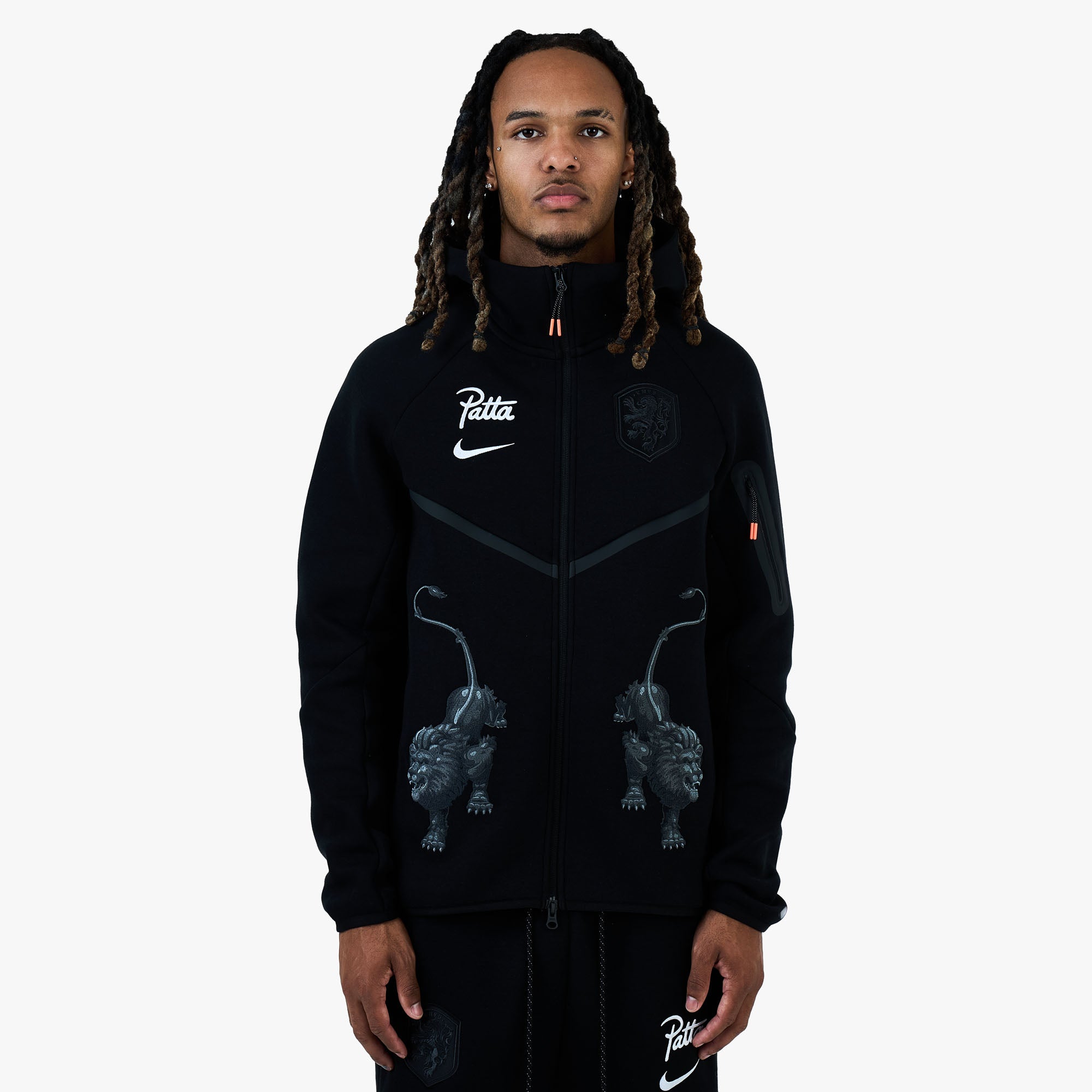 Nike x Netherlands x Patta Tech Fleece Full-Zip Windrunner Hoodie