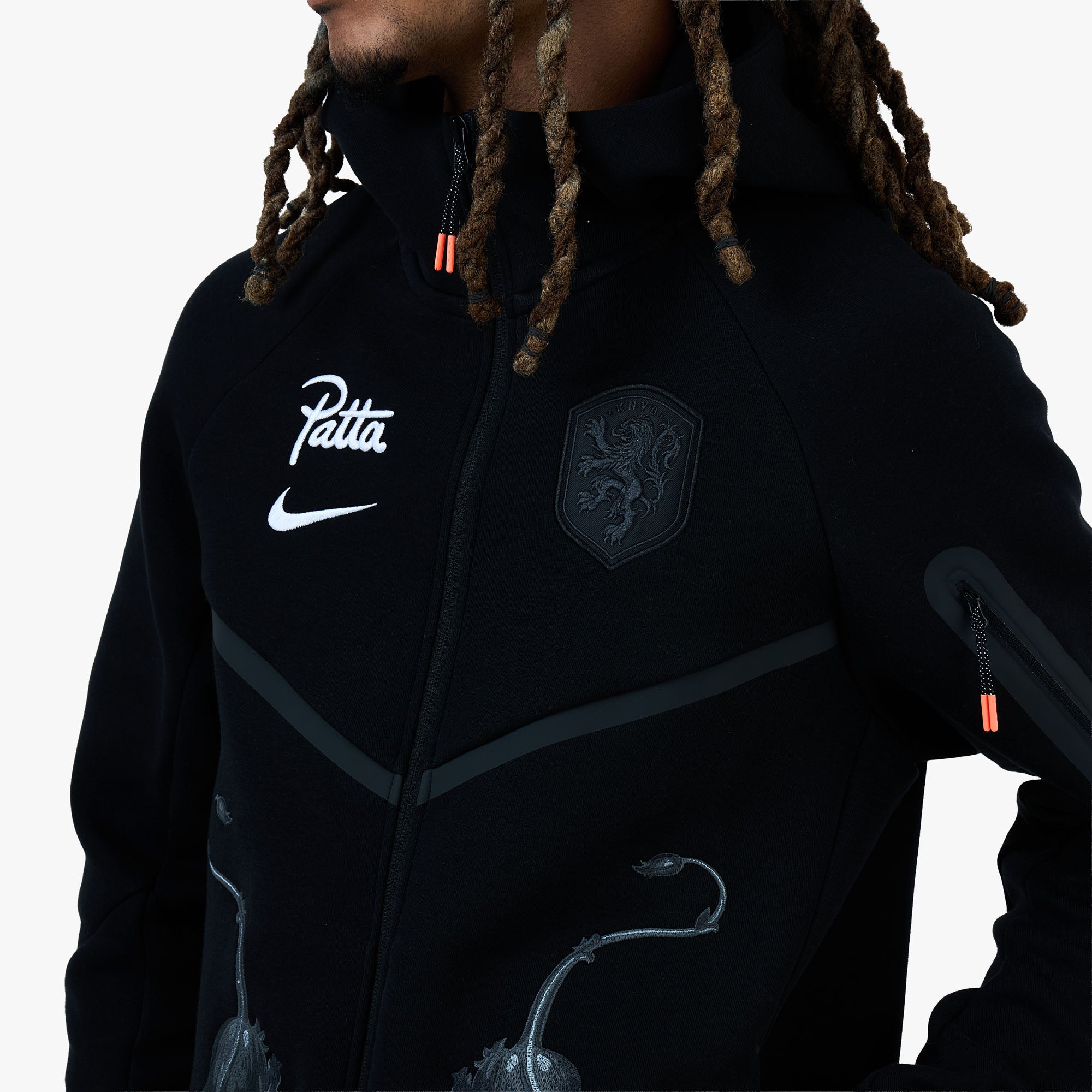 Nike x Netherlands x Patta Tech Fleece Full-Zip Windrunner Hoodie