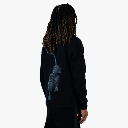 Nike x Netherlands x Patta Tech Fleece Full-Zip Windrunner Hoodie Black / White