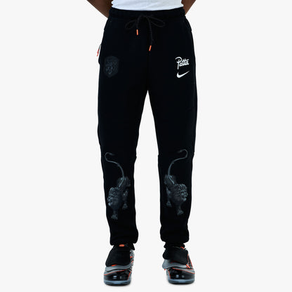 Nike x Pays-Bas x Patta Tech Fleece Pantalon de survêtement Noir / Blanc