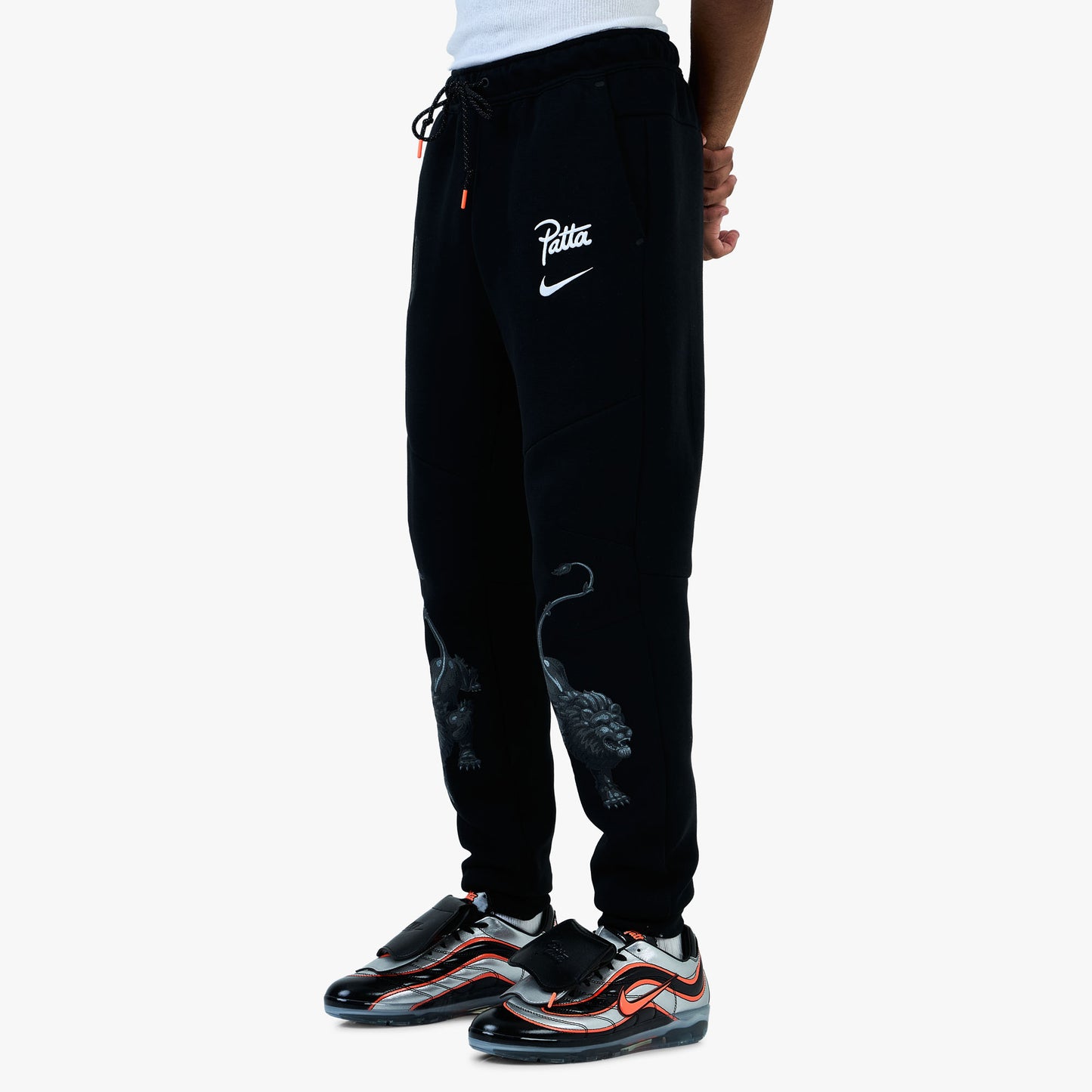 Nike x Pays-Bas x Patta Tech Fleece Pantalon de survêtement Noir / Blanc