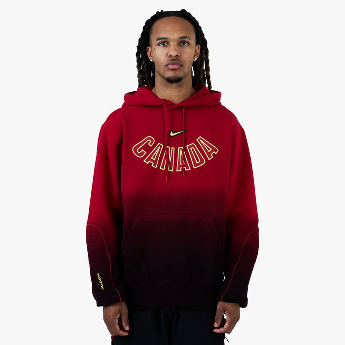Nike x Canada x NOCTA CS Hoodie Gym Red / Black - Sonic Yellow 1