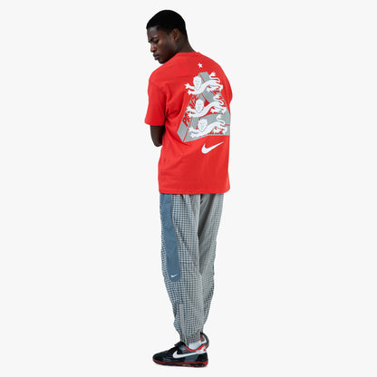 Nike x England x Palace T-Shirt / Light Crimson