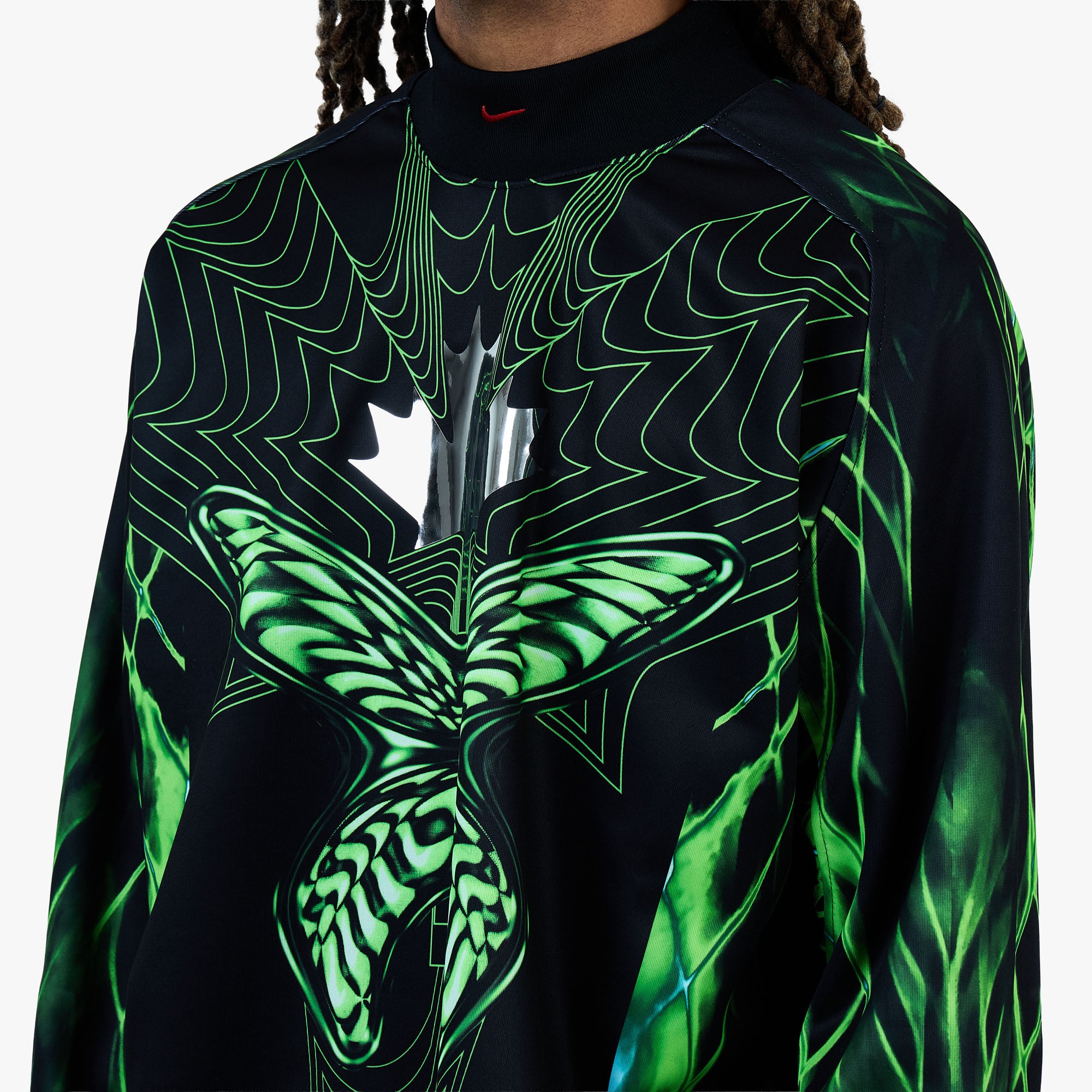 Nike x Canada x NOCTA Longsleeve Football Shirt Black / Sport Red