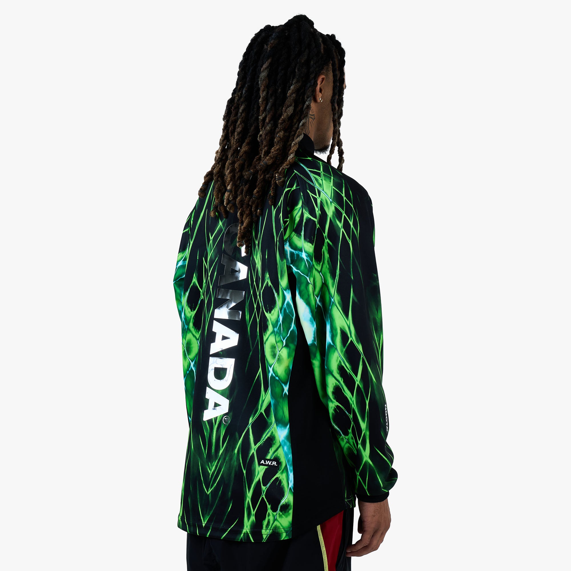 nocta Nike ユニフォーム　サッカーシャツ Lサイズ Nike x Canada x NOCTA Longsleeve Football Shirt Black / Sport Red