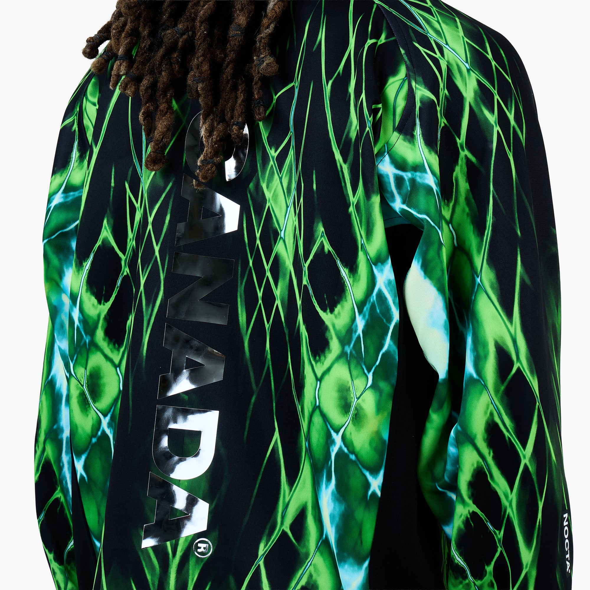 Nike x Canada x NOCTA Longsleeve Football Shirt Black / Sport Red