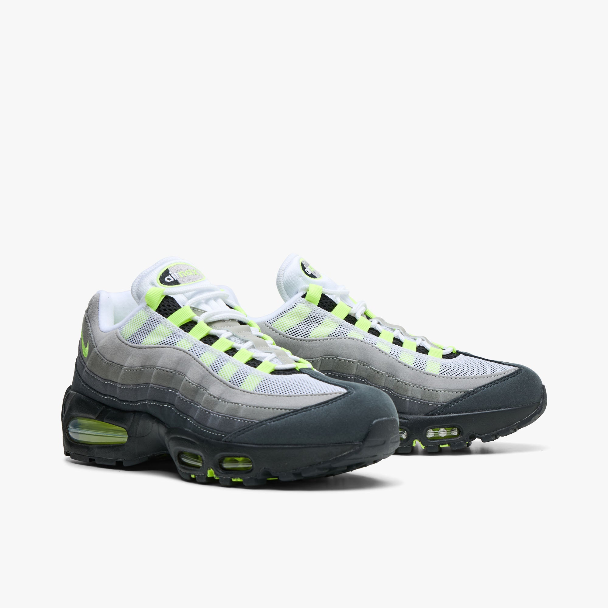 Nike Women's Air Max 95 OG Black / Neon Yellow – Livestock