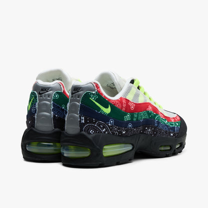 Nike Air Max 95 Big Bubble Sail / Volt - Rouge université
