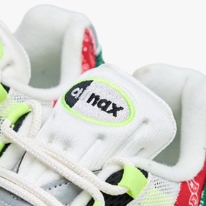Nike Air Max 95 Big Bubble Sail / Volt - Rouge université