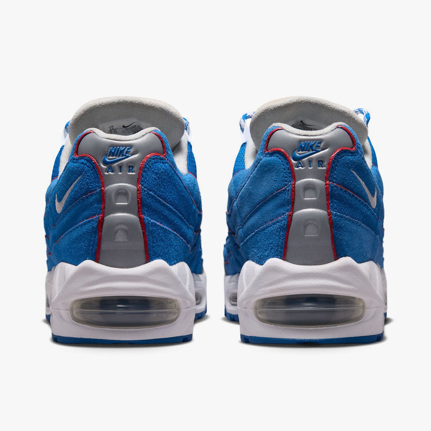 Nike Air Max 95 Big Bubble Blue Sapphire / Metallic Silver - White