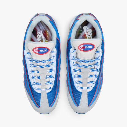 Nike Air Max 95 Big Bubble Blue Sapphire / Metallic Silver - White