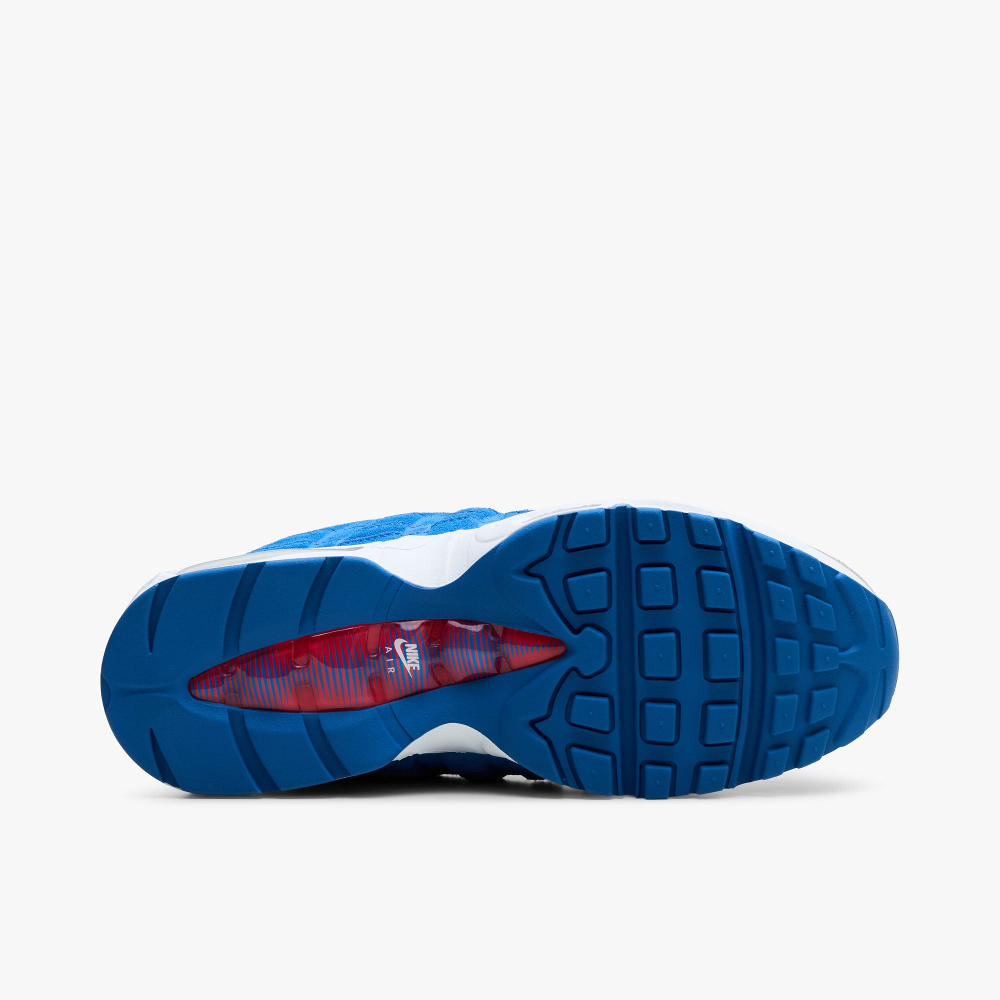 Nike Air Max 95 Big Bubble Blue Sapphire / Metallic Silver - White