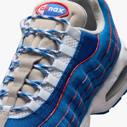Nike Air Max 95 Big Bubble Blue Sapphire / Metallic Silver - White