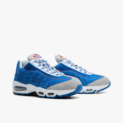Nike Air Max 95 Big Bubble Blue Sapphire / Metallic Silver - White